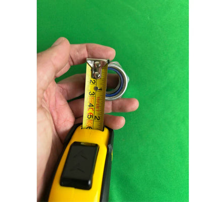 AGT Mini Excavator 0.98in/25mm Bucket Pins Bolt/Nut Connection Accessories 1 Set